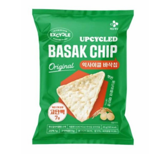 CJ제일제당 EXCYCLE 바삭칩 오리지널 45g (6개)
