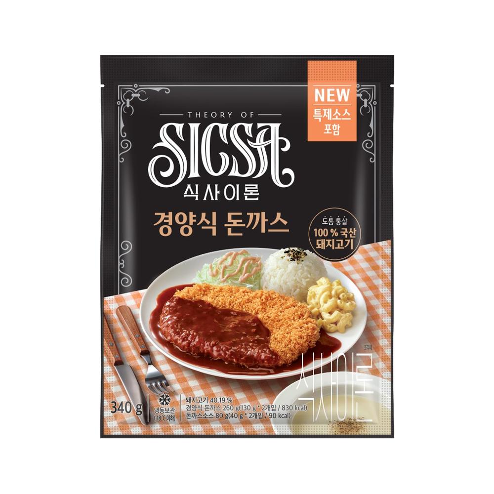 롯데웰푸드 식사이론 경양식 돈까스 340g (1개)_이미지