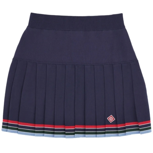 카사블랑카 미니스커트 CO WS25KW98301-MIXNAVY 6562402