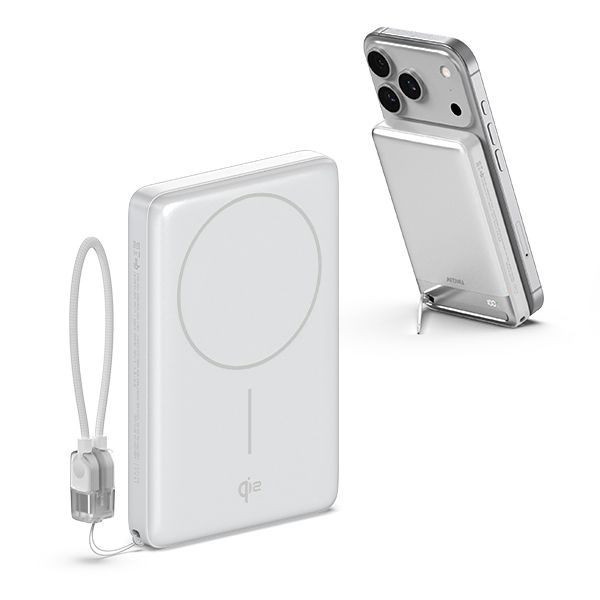 아트뮤 Qi2 15W 맥세이프 슬림 보조배터리 QB410 10000mAh