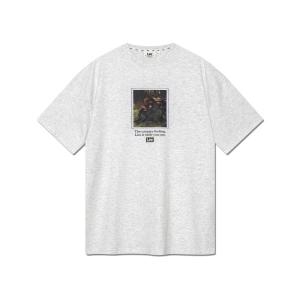 리 커머셜 포토 티셔츠 라이트 그레이 LE2402ST22LG 1130097
