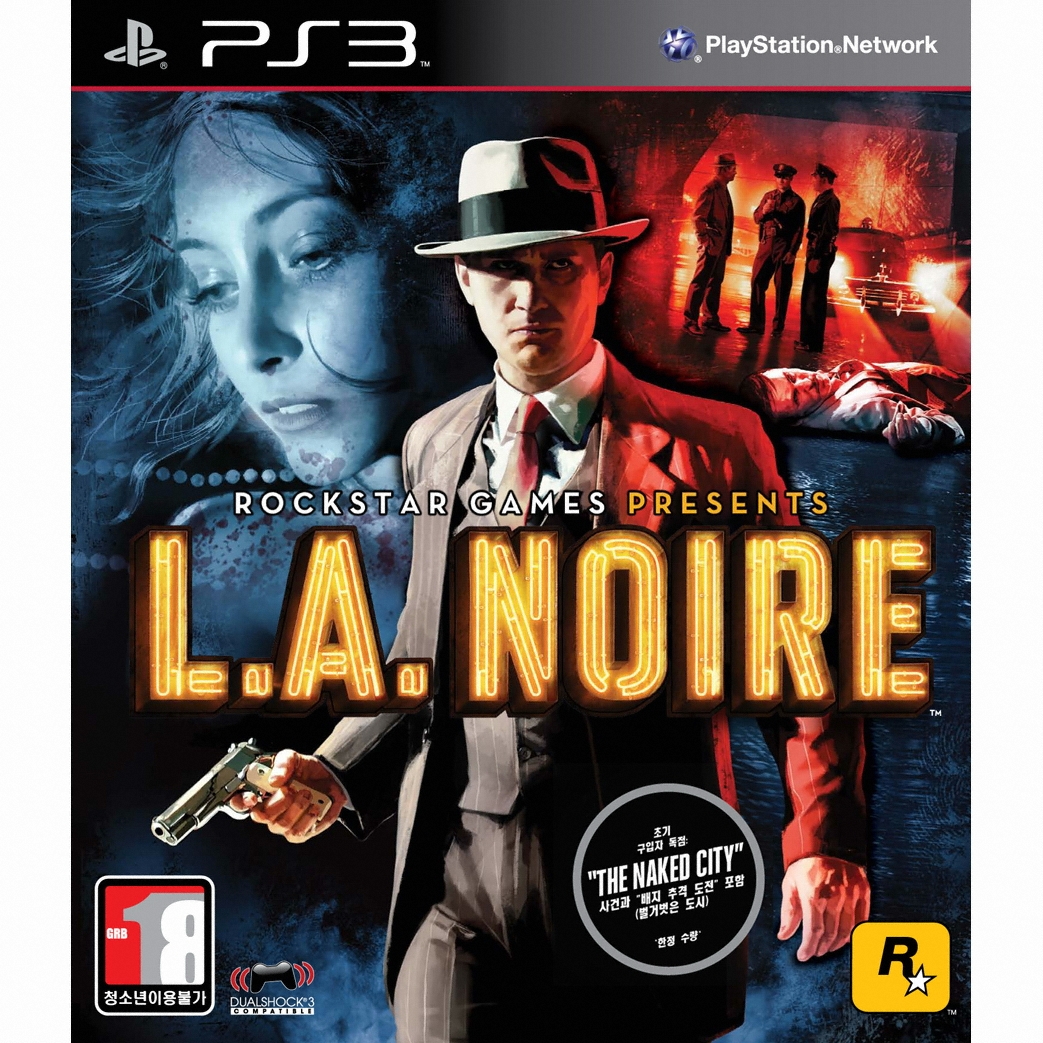 락스타 게임즈 LA 느와르 PS3 (중고)
