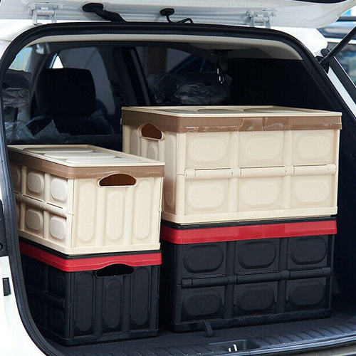  접이식 자동차 트렁크 정리박스 30L + 방수팩