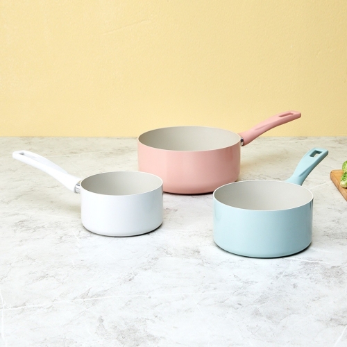 모던하우스 슈가쿡 세라믹코팅 IH 냄비 3종 (편수14,16,20)