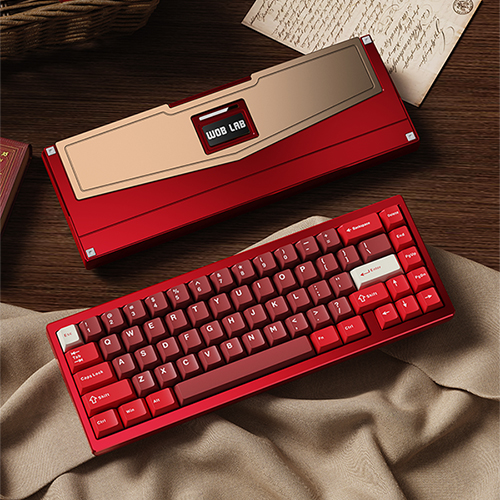 WOBKEY WOB ZEN65 유무선 기계식 (레드)_이미지