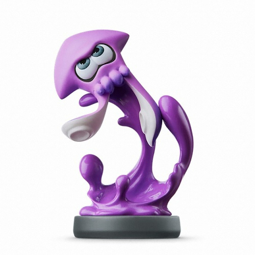 Nintendo �ƹ̺� ��¡�� �׿����� (Ika Neon Purple) ���÷��� �ø���