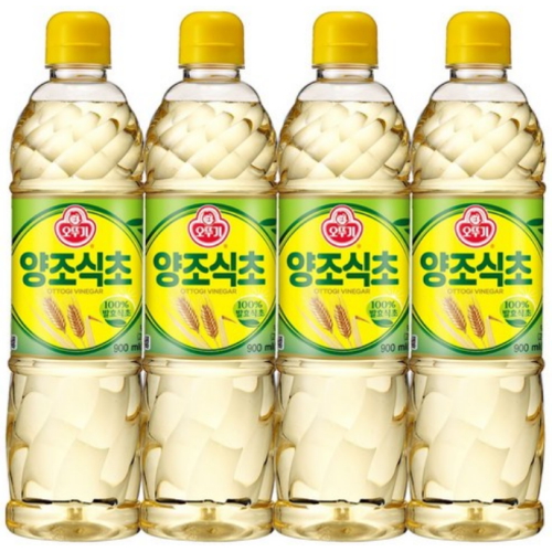 오뚜기 양조식초 900ml (4개)_이미지