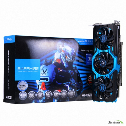 SAPPHIRE �󵥿� R9 290X Vapor-X D5 4GB Tri-X