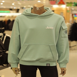 JEEP JO1THU006 남여공용 EXPLORE 후드T 맨투맨 티셔츠_이미지