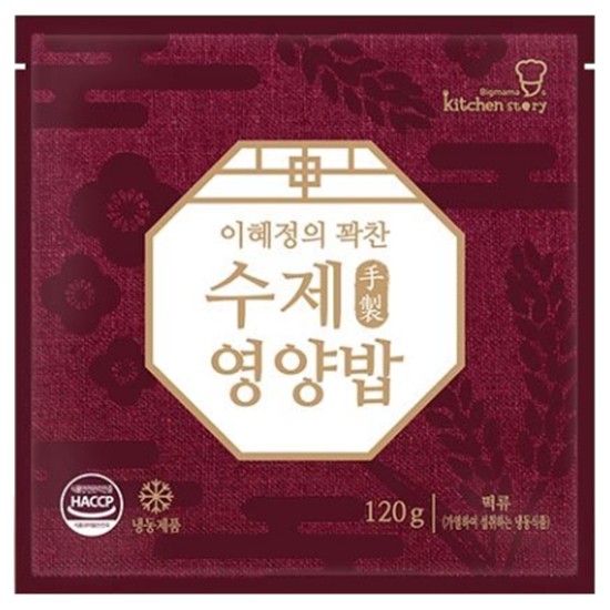 우리식품 빅마마 이혜정의 꽉찬 수제 영양밥 120g (25개)_이미지
