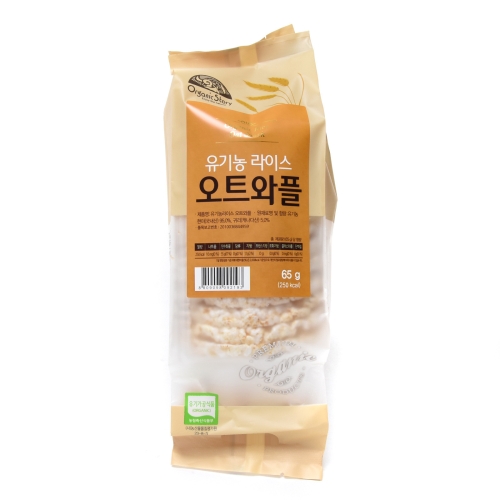 오가닉스토리 유기농 라이스 오트와플