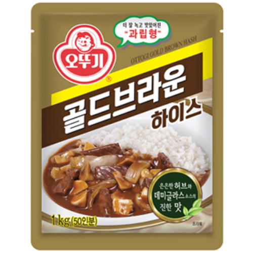 오뚜기 골드브라운 하이스 1kg (3개)_이미지