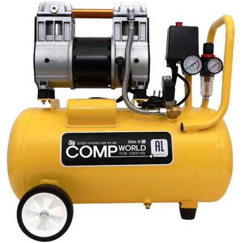 콤프월드 저소음 무오일 콤프레샤 OFSA950-30