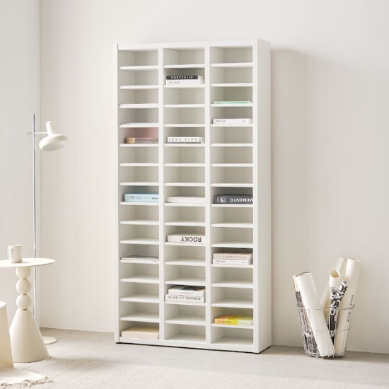 집무드 네로우 A형 3열 15단 사무실 지류함 슬림 높은 책장 1010