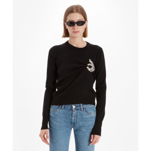 코페르니 이모지 블랙 스웨터 150432123