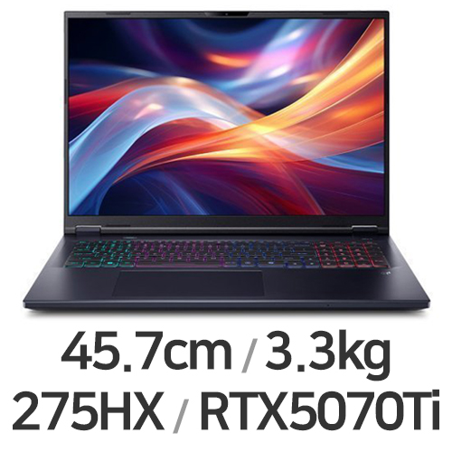 ���̼� �������� �︮���� �׿� 18 AI PHN18-72-97G7 WIN11 64GB��