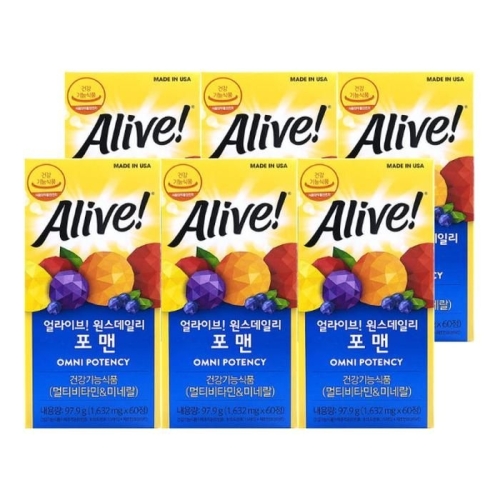 ����̺� ���� ���ϸ� �� �� 1632mg 60��