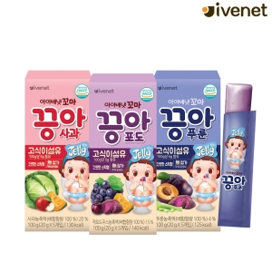 아이배냇 꼬마 끙아젤리 포도 100g (12개)_이미지