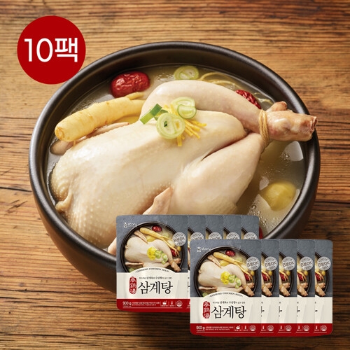 진한식품 참스토리 삼계탕 900g (10개)