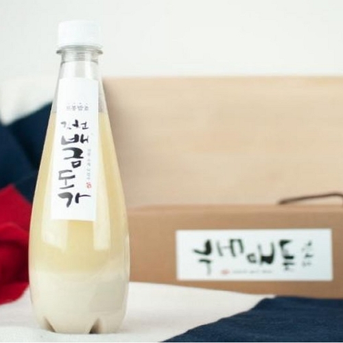 배금도가 전통 수제 찹쌀막걸리 1L (1개)_이미지
