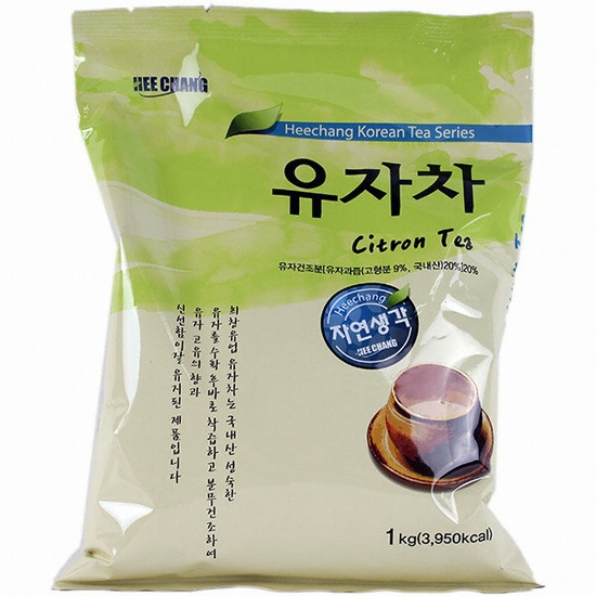 희창유업 유자차 1kg (12개)