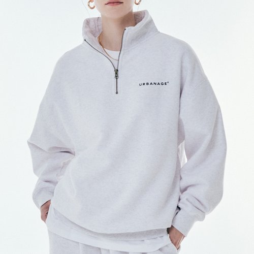 어반에이지 언리미티드 하프집업 (카키)_이미지