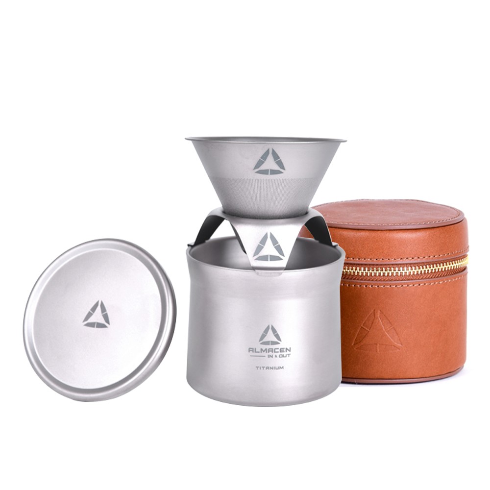 알마센 티타늄 커피 드립퍼 세트