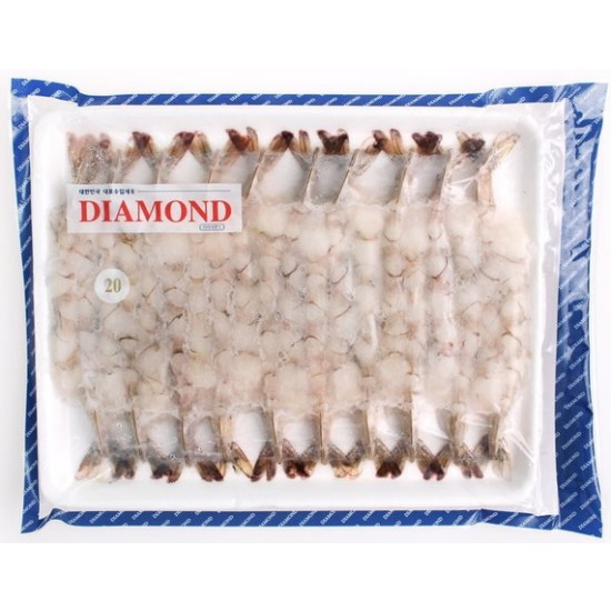 다이아몬드새우 손질 노바시 새우 튀김용 20개(마리) 450g (1개)_이미지