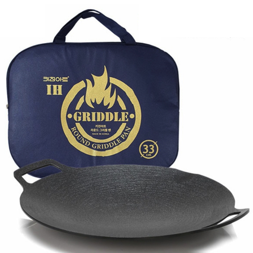 키친아트 멀티 라운드 IH인덕션 그리들팬 가방세트 (33cm)_이미지