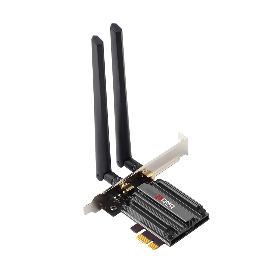 디앤디컴 인텔 AX210 Wi-Fi 6E PCIe 무선랜카드