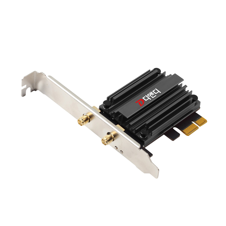 디앤디컴 인텔 AX210 Wi-Fi 6E PCIe 무선랜카드_이미지
