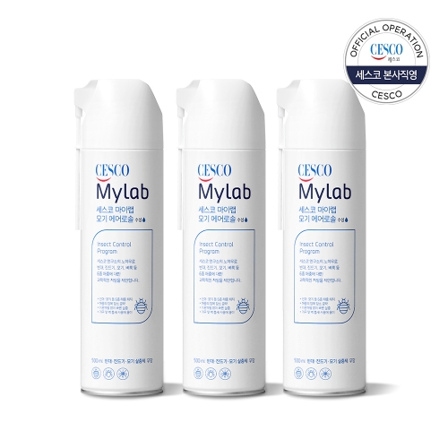 세스코 마이랩 모기 에어로솔 수성 500ml (3개)_이미지