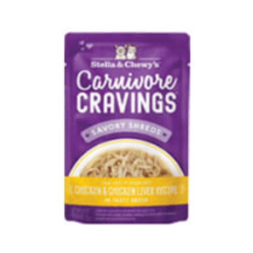 스텔라앤츄이스 캣 크레이빙스 치킨&치킨리버 파우치 79g (1개)