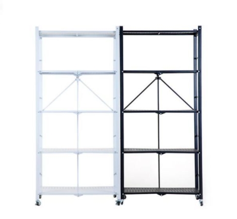 루마루 마리포사 다용도 원터치 5단+5단+5단 철제 폴딩 수납선반