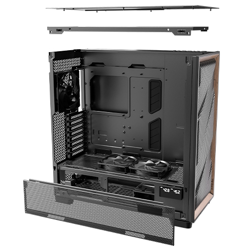 Antec FLUX PRO MESH (블랙)_이미지