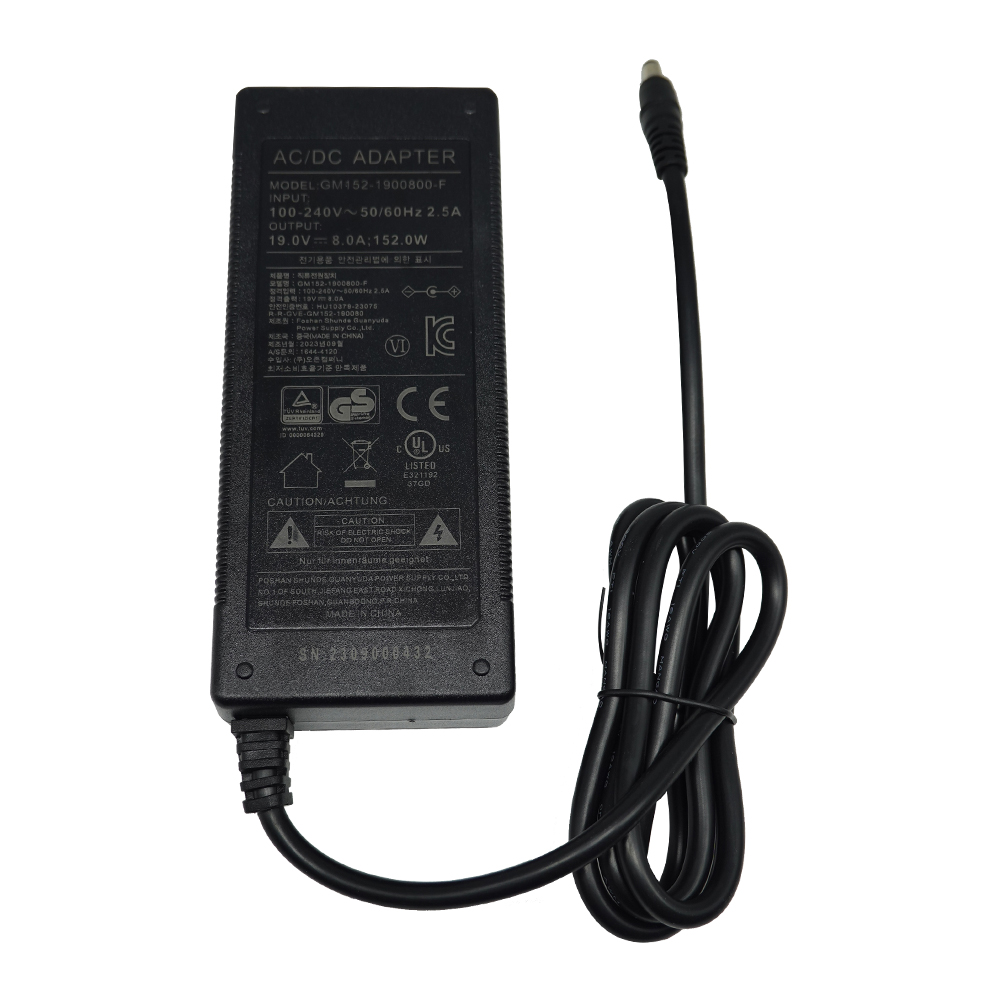 마이크로박스 GM152 19V 8A 152W 다용도 어댑터 (전원케이블 포함)_이미지