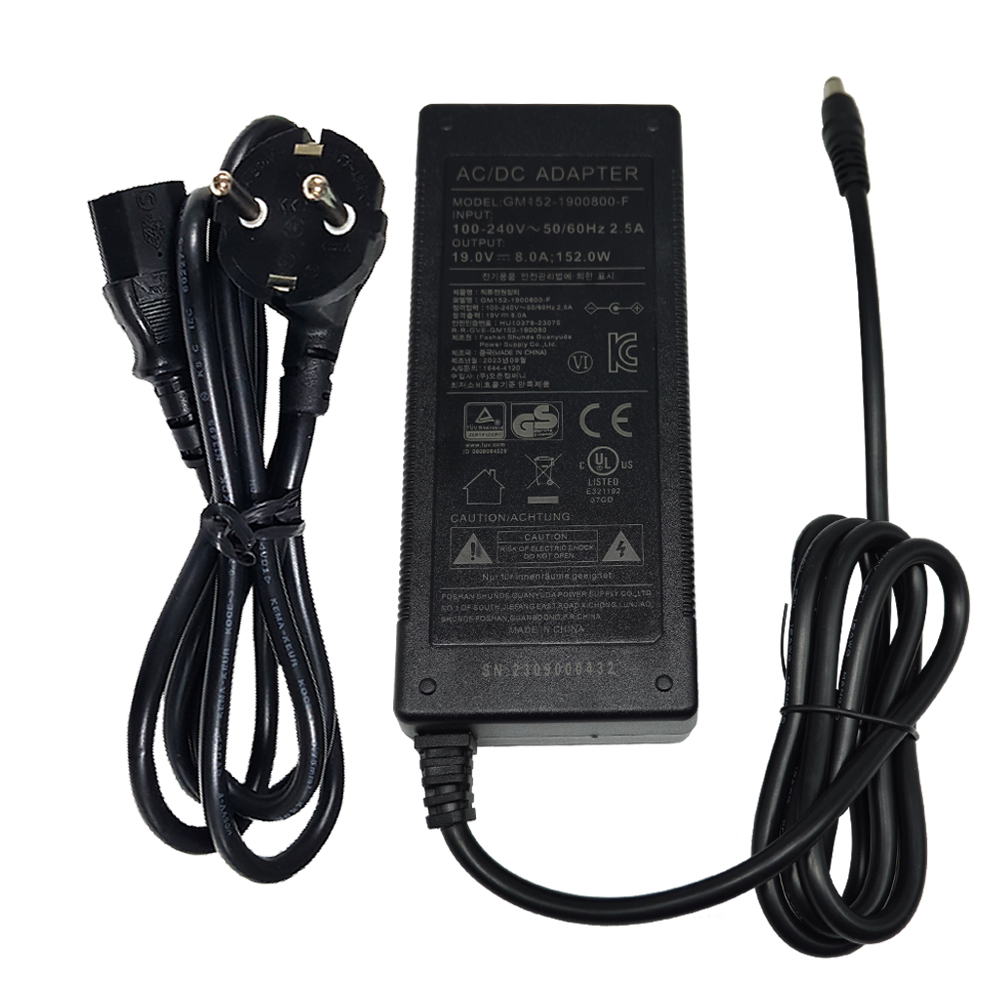 마이크로박스 GM152 19V 8A 152W 다용도 어댑터 (전원케이블 포함)_이미지