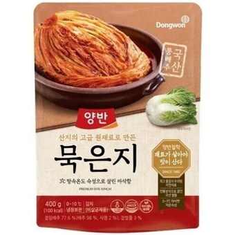 양반 <b>묵은지</b> 400g