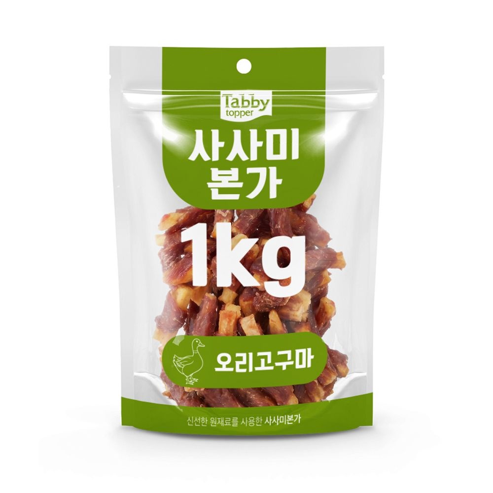테비토퍼 사사미본가 오리고구마 1kg (1개)_이미지