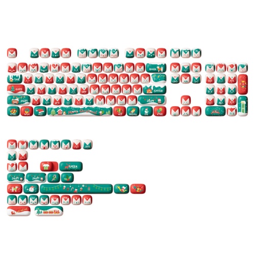 크리스마스 판타지 키캡 137키
