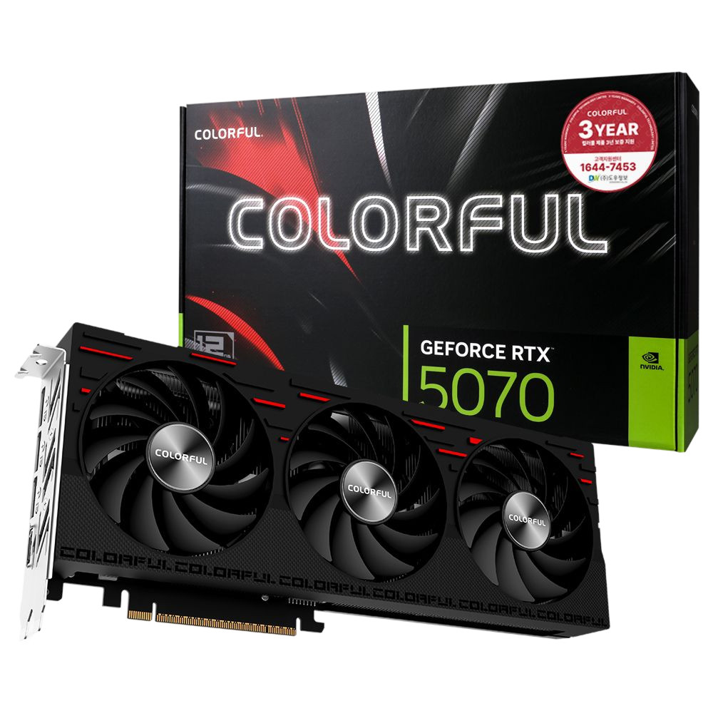 COLORFUL 지포스 RTX 5070 GAMING D7 12GB 도우정보_이미지