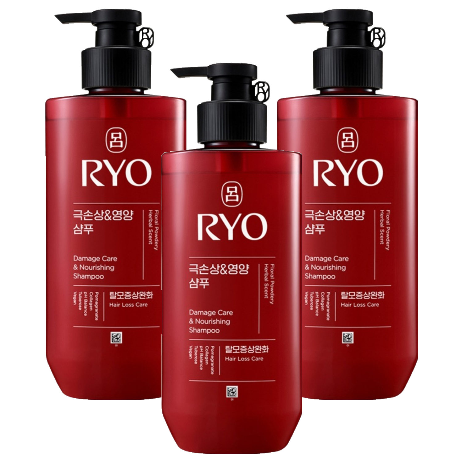 려 려 함빛 극손상 영양 샴푸 480ml (3개)_이미지