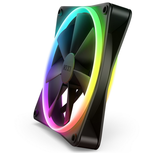 NZXT F140 RGB DUO 브라보텍 (컨트롤러/2팩, 매트블랙)_이미지