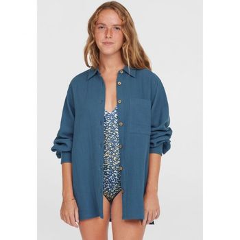 ���� BRENDA LONGSLEEVE Button-down blouse copen blue 7502478