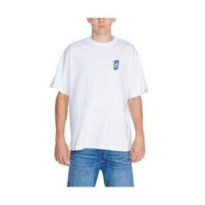 남자 반팔 티셔츠 화이트 Cotton 056668 여름