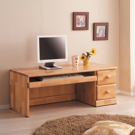 아름이와다움이 하이라즈 엘다원목 서랍형 좌식책상 (1000x450)_이미지