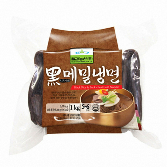 칠갑농산 칠갑 흑메밀냉면 1kg (5개)_이미지