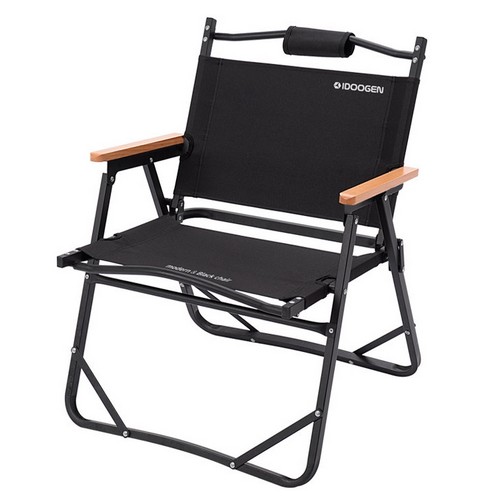 아이두젠 모던블랙 컴팩트 접이식 체어