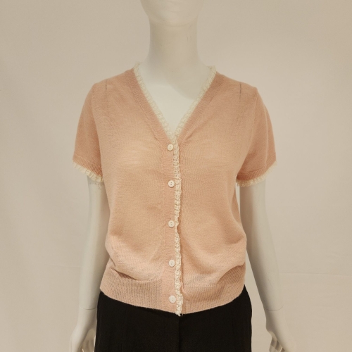 비스코스 메르시앤 에스 반팔 가디건 MB5GD4A