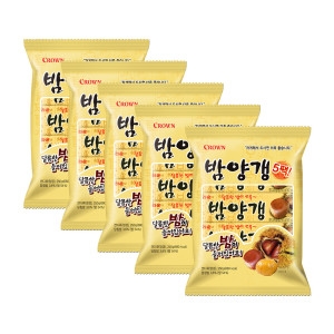 크라운제과 밤양갱 5번들 250g